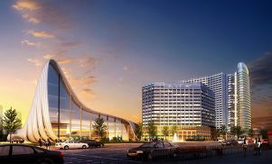 物流园区效果图